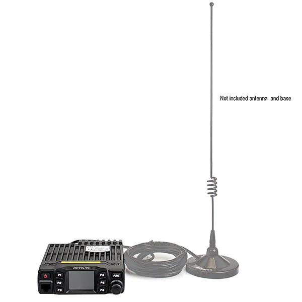 Retevis RT95 Mobile Ham Radio Two-way Car Radio VHF UHF Dual Band Mobile Radio Station Transceiver Base Station for Camping