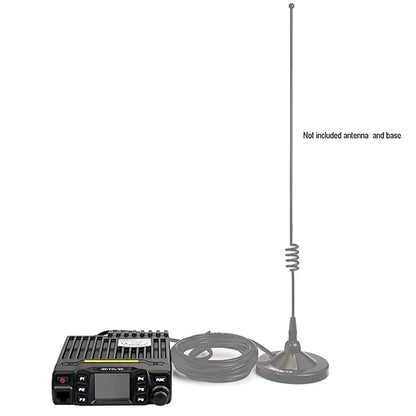 Retevis RT95 Mobile Ham Radio Two-way Car Radio VHF UHF Dual Band Mobile Radio Station Transceiver Base Station for Camping