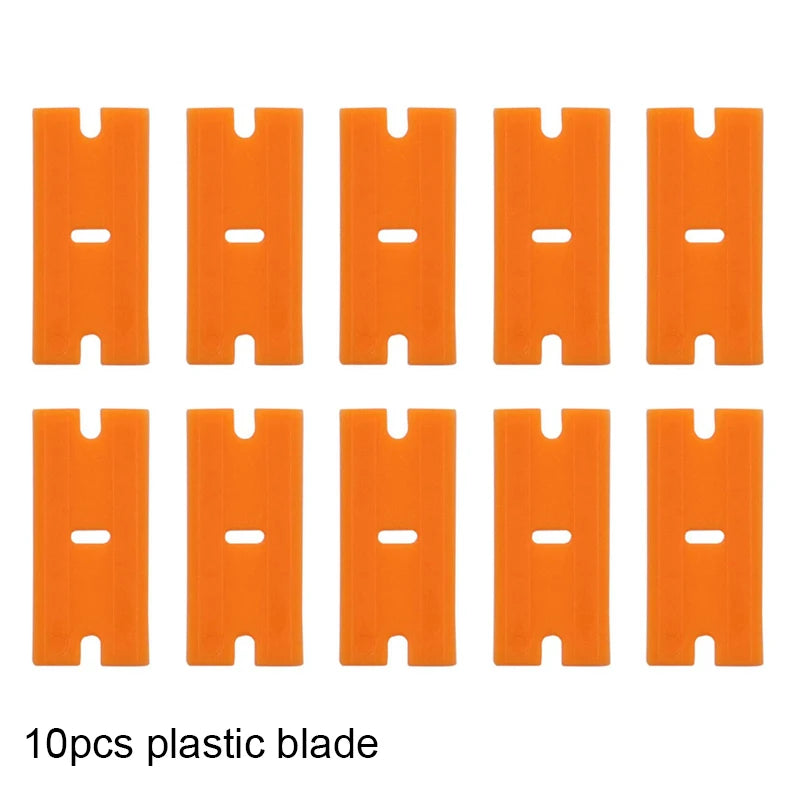 Razor Scraper Car Window Film Glue Cleaner Blade Tint Ceramic Glass Wrap Sticker Remover Kitchen Home Squeegee Tool