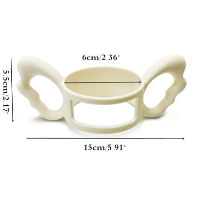 Classic Feeding Bottle Handles Soft Compatible Silicone Baby Nursing Bottles Handles Easy to Carry Handles for Hegen Bottle Size