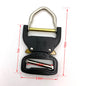 38mm/50mm metal Quick Release Buckle Tactical Belt Buckle, used for belts rucksacks bags Military Training Holsters Hunting