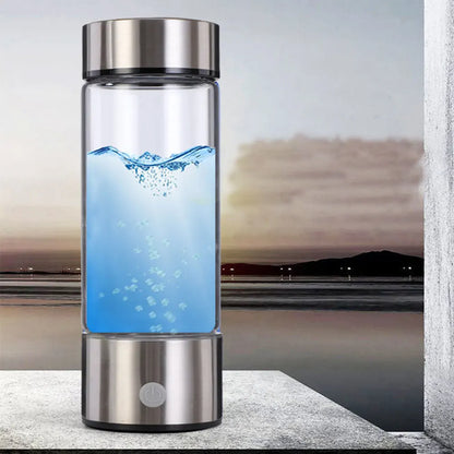 Titanium Portable Hydrogen-Rich Water Cup Water Ionizer Maker/Generator Super Antioxidants ORP Hydrogen Alkaline Water Bottle