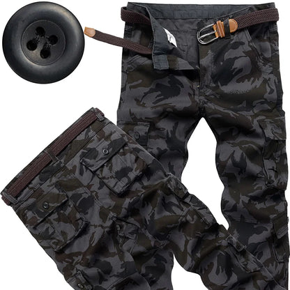 Men's Tactical Pants Casual Cargo Pants Outdoor Sports Work Trousers High Quality Joggers Hiking Pants Sweatpants for Men