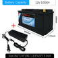12V/24V LiFePO4 Battery with BMS - 30/50/100/120/135/300Ah for Golf Cart, Solar, RV, EV - Long Lifespan