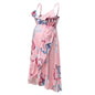 Maternity Dress Ruffled Pregnancy Clothes Print Maternity Clothes Elegant Loose Irregular Maternity Clothes Plus Size Maxi Dress