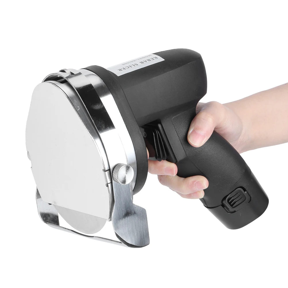 Cordless Electric Kebab  Adjustable Thickness Roast Meat Cutting Blade Slicing Machine EU Plug 110V-240V