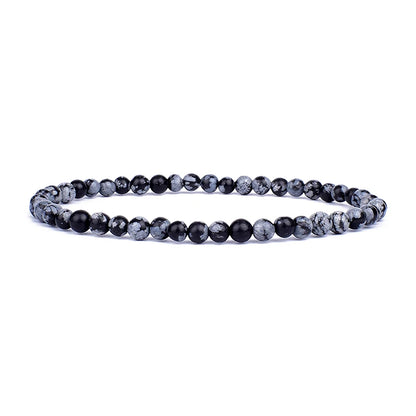 4mm 6mm Mini Energy Charm Bracelet Natural Stone Beads Yoga Healing Bracelet Jewelry for Women Men Best Friend Gift Dropshipping