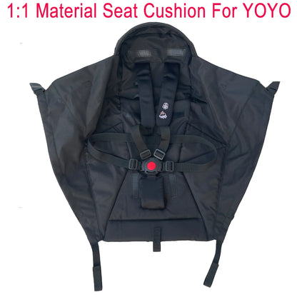 COLU KID® Baby Stroller Accessories Cushion Seat For Babyzen Yoyo Yoyo2 Stroller 175 Degrees Cloth Linen Original Material