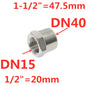 Tonifying Heart Reducer Bushing 1/8" 1/4" 3/8" 1/2" BSP Male/Female Thread SS304 Stainless Steel Pipe Fittings For Water Gas Oil