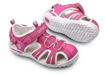 UOVO Brand 2026 Summer Beach Footwear Kids Closed Toe Toddler Sandals Children Fashion Designer Shoes For Boys And Girls #24-38