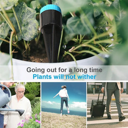 10Pcs Drip Irrigation Kit Plant Watering System Adjustable Micro Irrigation Water-Saving System For Garden Greenhouse Pot Plants