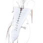 SM Sexy Restraint Arm Binder Behind Back Straight Jacket Leather Armbinder Slave Lockable Bondage Shoulder Straps Club Role play