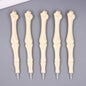 Jonvon Satone 50 Pcs Wholesale Bone Shape Ballpoint Pen Novelty Pen Writing Supplies Gifts School Office Stationery Blue Refill