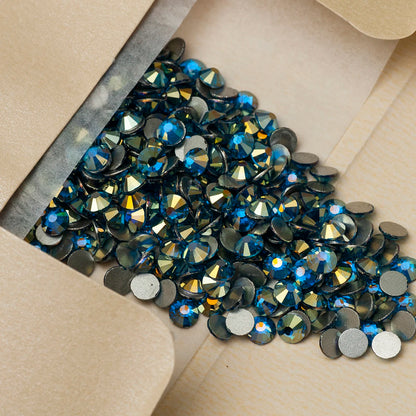 YANRUO 2058NoHF All Color SS16-SS30 Non Hot Fix Sewing Rhinestones Glass Crystal 3D Nail Art Rhinestones For Dress Clothes