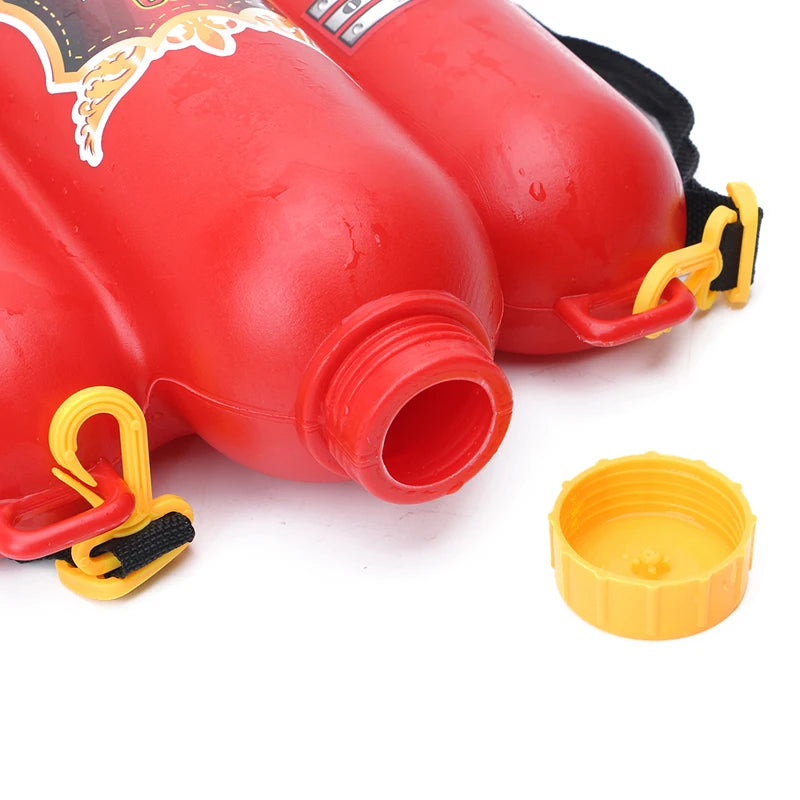 Kids Beach Toys Watergun Children Fireman Backpack Nozzle Water Gun Beach Outdoor Toy Extinguisher Soaker Toys for Boy Children