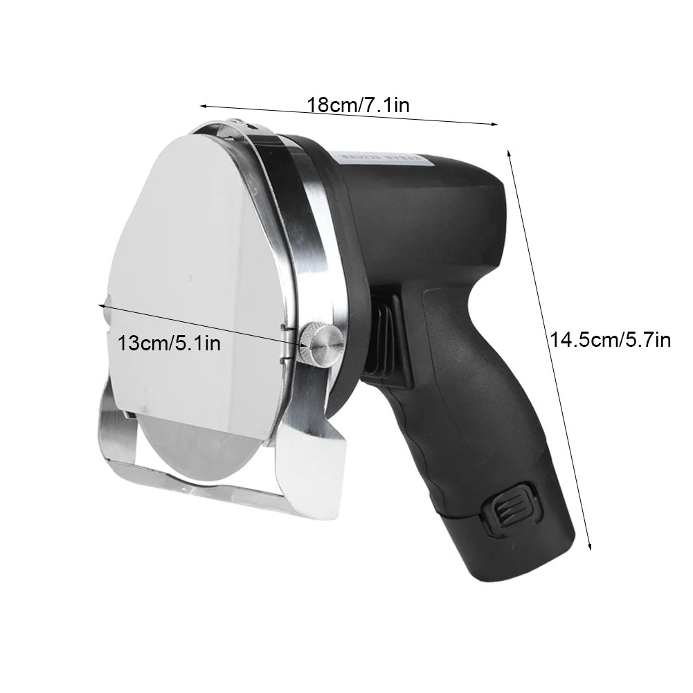 Cordless Electric Kebab  Adjustable Thickness Roast Meat Cutting Blade Slicing Machine EU Plug 110V-240V