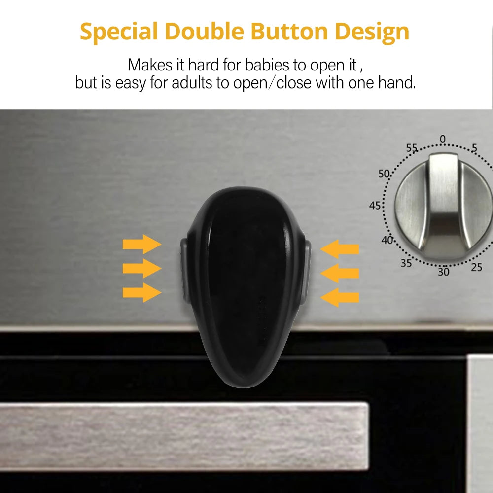 EUDEMON Baby Oven Door Lock for Kitchen Child Safety Locks Children Protection Kids Safety Care Drawer Cabinet Cupboard Lock