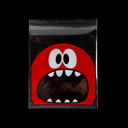 50/100 pcs 10x13cm Opp Self-Stick Transparent Packing Bear Owl Cookie Candy Wedding Birthday Christmas Party Gift Bag Wholesale