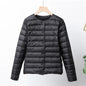 Ultra Thin Down Jacket Women Pink Womens Lightweight Down Jackets Ultra Light White Coat Warm Short Jackets Women