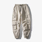 Streetwear Black Mens Harem Joggers Pants Men Cargo Pants 2024 Hip Hop Casual Pockets Sweatpants Male Oversized Fashion Trousers
