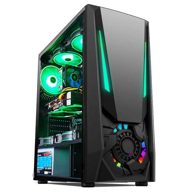 Aotesier High Quality Core I7 I9 I5 with E5 2650 CPU 16GB RAM SSD HDD GTX 950 8GB Graphics Card Gaming Desktop PC Gamer Game