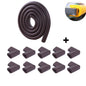 2M Child Protection Equipment Baby Safety For Children Furniture Angle Edge Corner Protector U Shape Design Glass Table Tapes