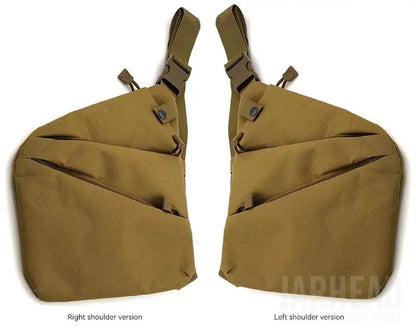 Multifunctional Concealed Tactical Storage Gun Bag Holster Men's Left Right Nylon Shoulder Bag Anti-theft Bag Chest Bag Hunting