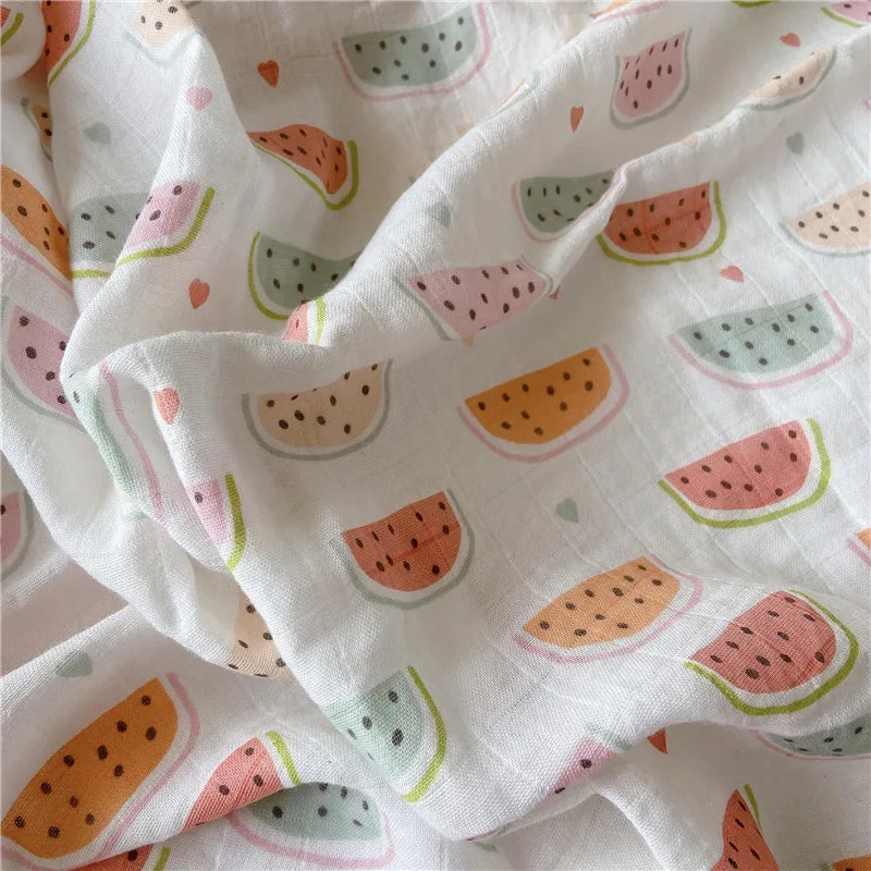 Baby Swaddle Wrap Cotton Muslin Blankets for Newborn Babies Accessories Infant Receiving Blanket Swaddle Soft Gauze Bath Towel