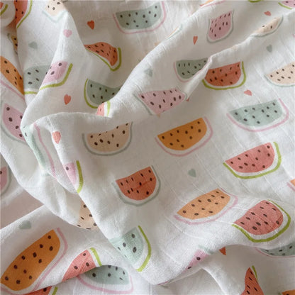 Baby Swaddle Wrap Cotton Muslin Blankets for Newborn Babies Accessories Infant Receiving Blanket Swaddle Soft Gauze Bath Towel