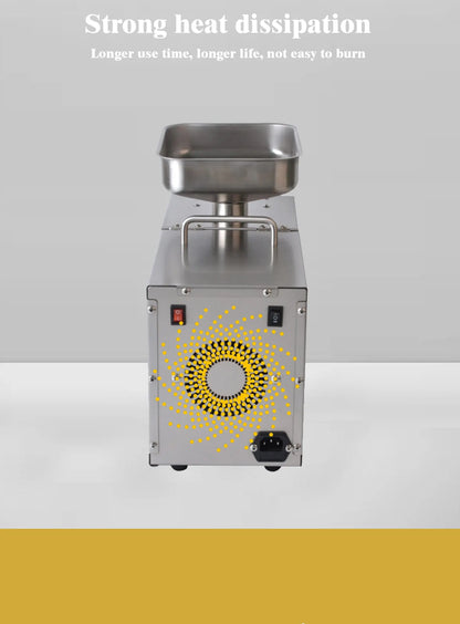 1500W 110V/220V Automatic Cold Press Oil Machine, Cold Press Machine, Sunflower Seeds Oil Extractor, Cold Press Extract
