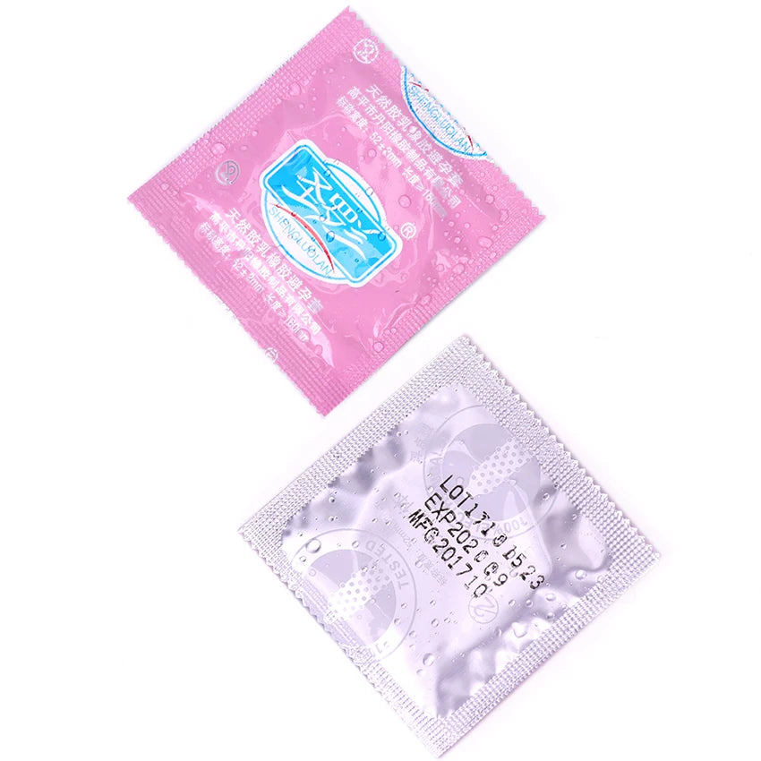 10/12PCS Erotic Condom Ice and Hot Feeling Big Particles Spikes Condom G Point Stimulation Sexshop Contraception for Men Sex Toy