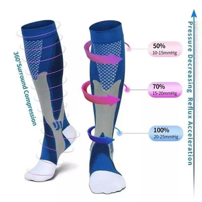 Compression Socks 20-30 Mmhg Medical Nursing Stockings Best For Flight Travel Maternity Pregnancy Edema Diabetes Varicose Veins