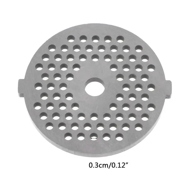 Meat Grinder Plate Net Knife Meat Grinder Parts Stainless Steel Meat Hole Plate