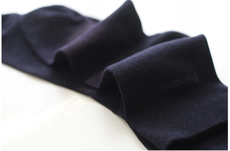 10Pairs/Lot Men Bamboo Socks Brand Comfortable Breathable Casual Business Men's Crew Socks High Quality Guarantee Sox Male Gift