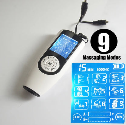 Electro Shock E-Stim Estim Kit Conductive Bands Penis Ring Extender Enlarger,Male Masturbator Cock Ring,BDSM Toys