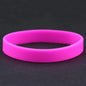 Casual Sports Fitness Silicone Rubber Elasticity Wristband Cuff Bracelet Basketball Sports Wrist Band Силиконовый браслет