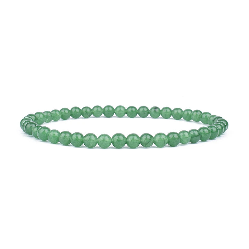 4mm 6mm Mini Energy Charm Bracelet Natural Stone Beads Yoga Healing Bracelet Jewelry for Women Men Best Friend Gift Dropshipping