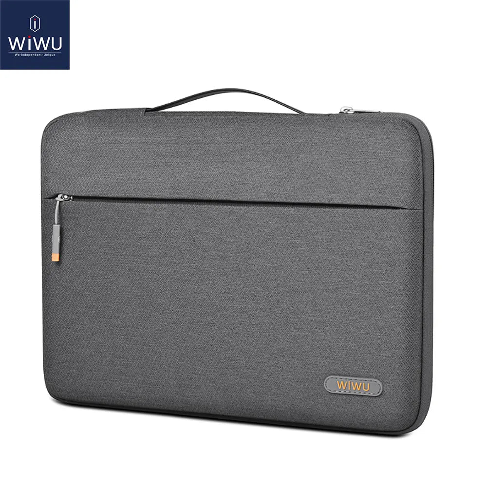 WIWU Waterproof Laptop Sleeve for MacBook Pro 14 2025 Laptop Bag Case for MacBook Air 13 15.3 2025 Fashion Notebook Bag 14 15.6