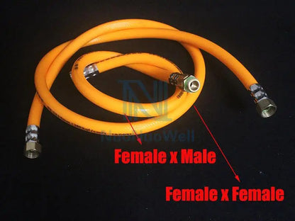NuoNuoWell Plunger Pump High Pressure PVC Spray Hose Φ8.5x14mm Agriculture Pesticide Spray Garden Watering Pipe