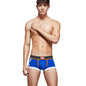 SEOBEAN Men's Low-Rise Boxer Briefs Cotton Underwear Soft Breathable Comfortable Shorts for Daily Casual Wear