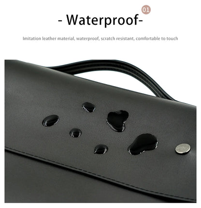 Laptop Bag 13.3 14 15.6 Inch Waterproof Notebook Case Sleeve For Macbook Air Pro Computer Shoulder Handbag Women Men Briefcase