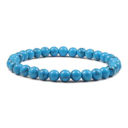 Hot Sale 2pcs/Set Couples Beaded Bracelets Tiger Eye Black Lava Natural Stone Beaded Bracelets Malachite Energy Elastic Jewelry