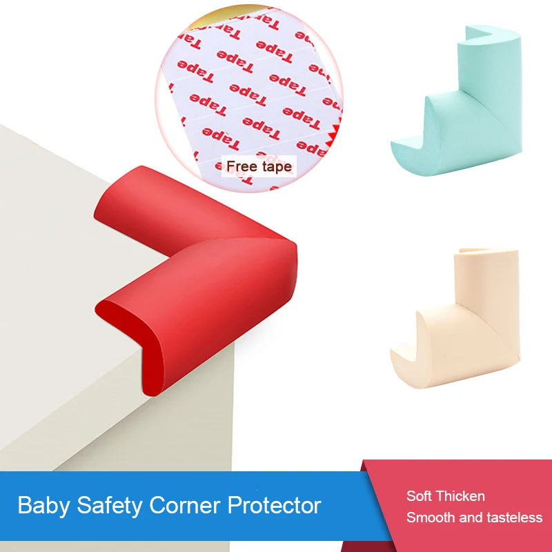 5/10Pcs Baby Safety Corner Home Soft Edge Corners Toddle Infant Safety Protection Furniture Protector Table Guards Cover