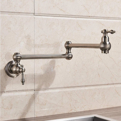 One-Handle Bathroom Kitchen Faucet Single Hole Cold Water Folding Wash Basin Tap Bathroom Balcony Are Available