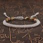 Tibetan Buddhist Bracelet Unisex Handmade Braided King Kong Knot Colorful String Bracelets for Women Men Lovers Lucky Jewelry