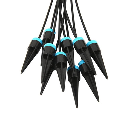 10Pcs Drip Irrigation Kit Plant Watering System Adjustable Micro Irrigation Water-Saving System For Garden Greenhouse Pot Plants