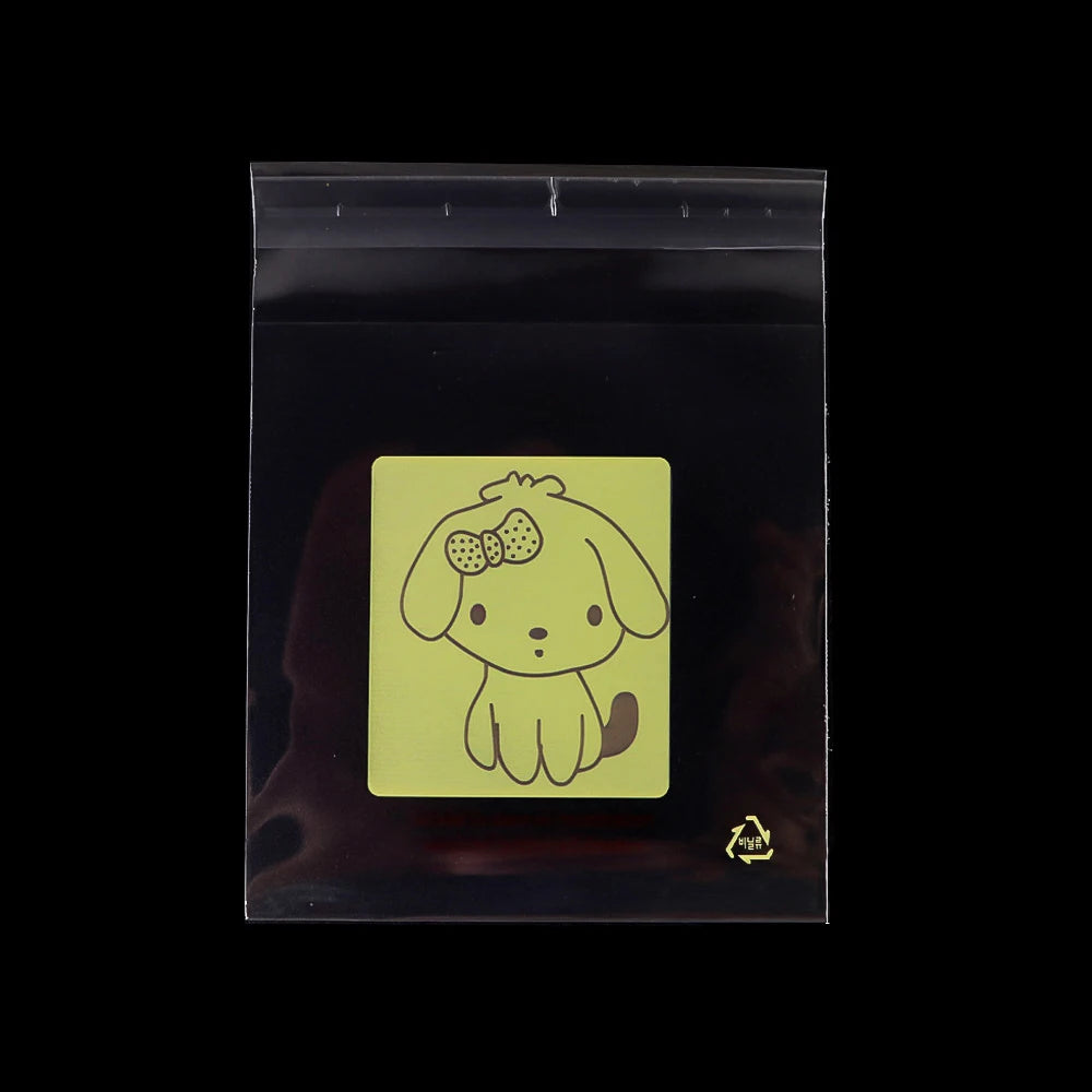 50/100 pcs 10x13cm Opp Self-Stick Transparent Packing Bear Owl Cookie Candy Wedding Birthday Christmas Party Gift Bag Wholesale