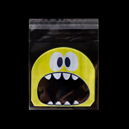 50/100 pcs 10x13cm Opp Self-Stick Transparent Packing Bear Owl Cookie Candy Wedding Birthday Christmas Party Gift Bag Wholesale