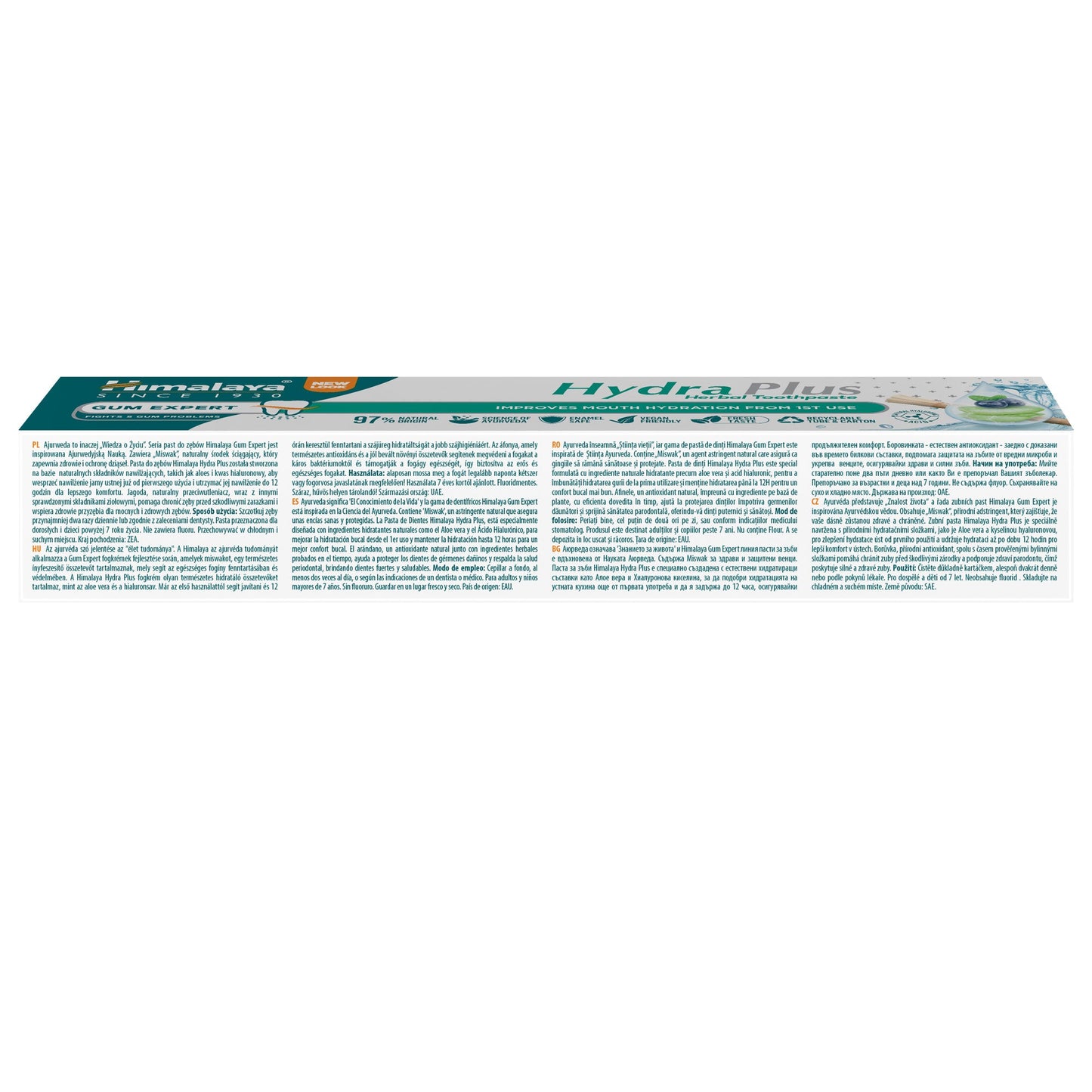 Himalaya Gum Expert Hydra Plus Kräuterzahnpasta - 75 ml