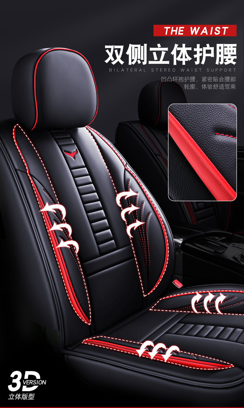 Leather Car Seat Covers For Polo Sedan Volkswagen Touareg Touran Passat B5 B6 B7 Jetta VW Golf 7 Tiguan Golf 4 5 6 7 Accessories
